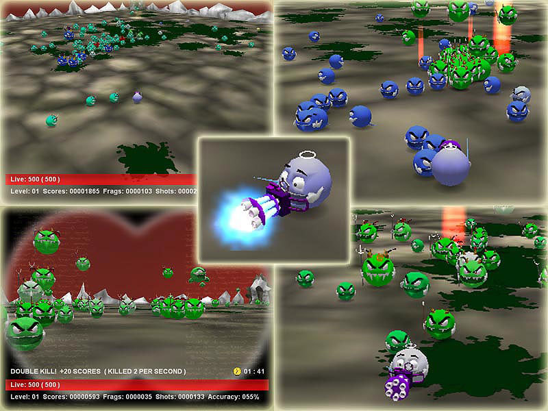 Battle Packman 2 Terminator Screenshot